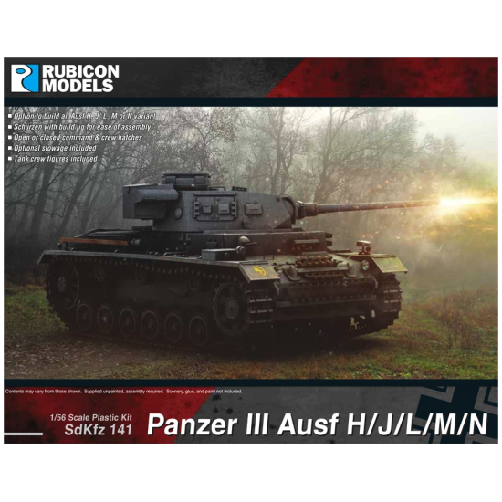 Rubicon Models - Panzer III Ausf H/J/L/M/N